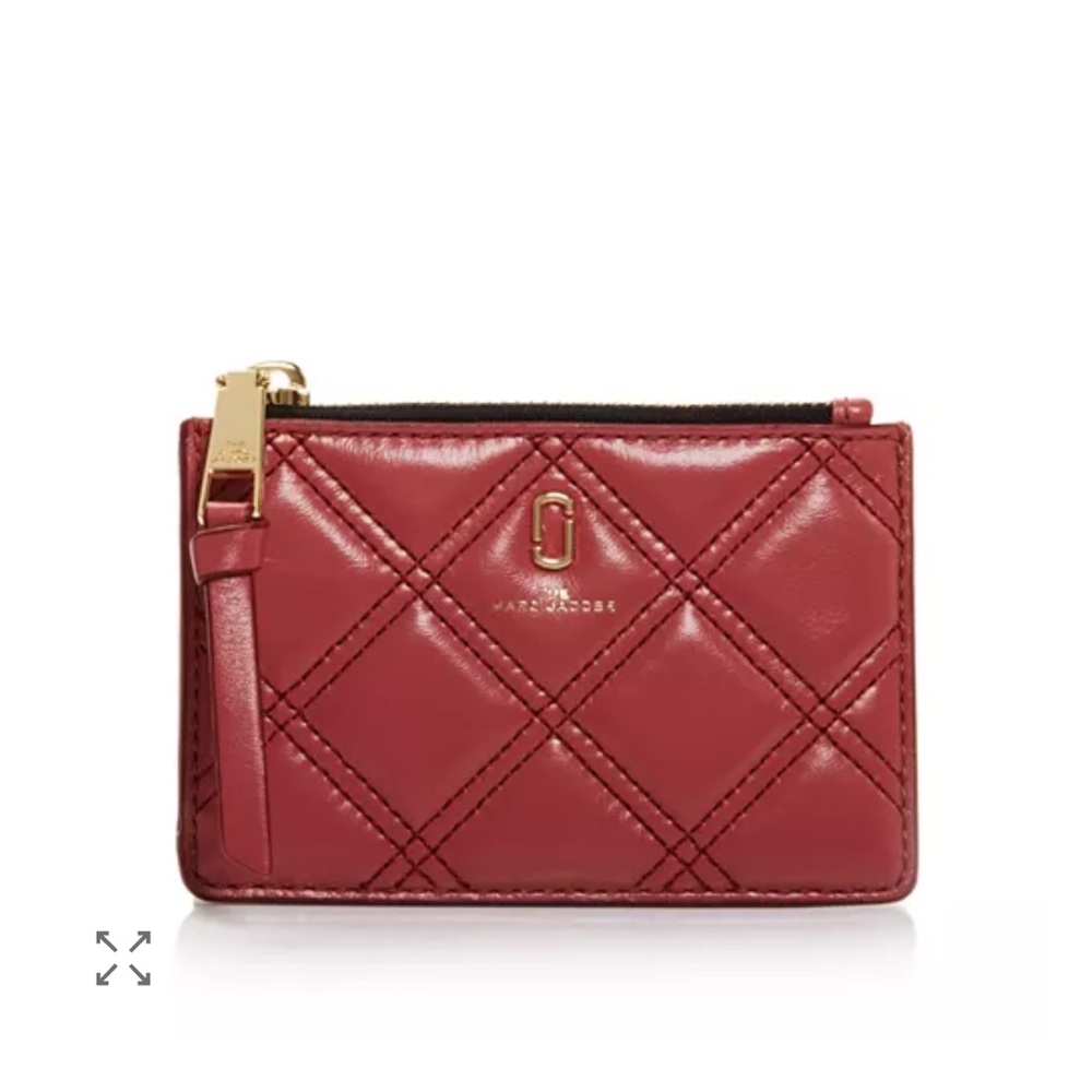 Marc Jacobs Quilted Red Wallet